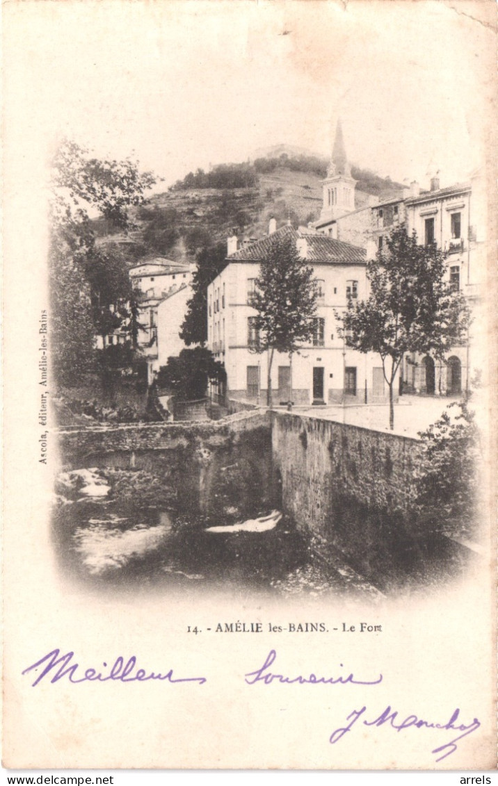 FR66 AMELIE LES BAINS - Ascola 14 Précurseur - Le Fort - Belle - Amélie-les-Bains-Palalda