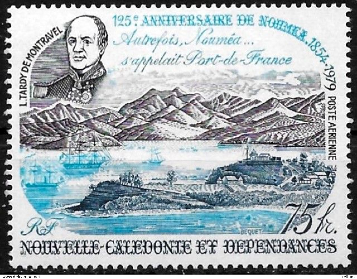 Nouvelle Calédonie 1979 - Yvert N° PA 195 - Michel N° 630 * - Nuevos