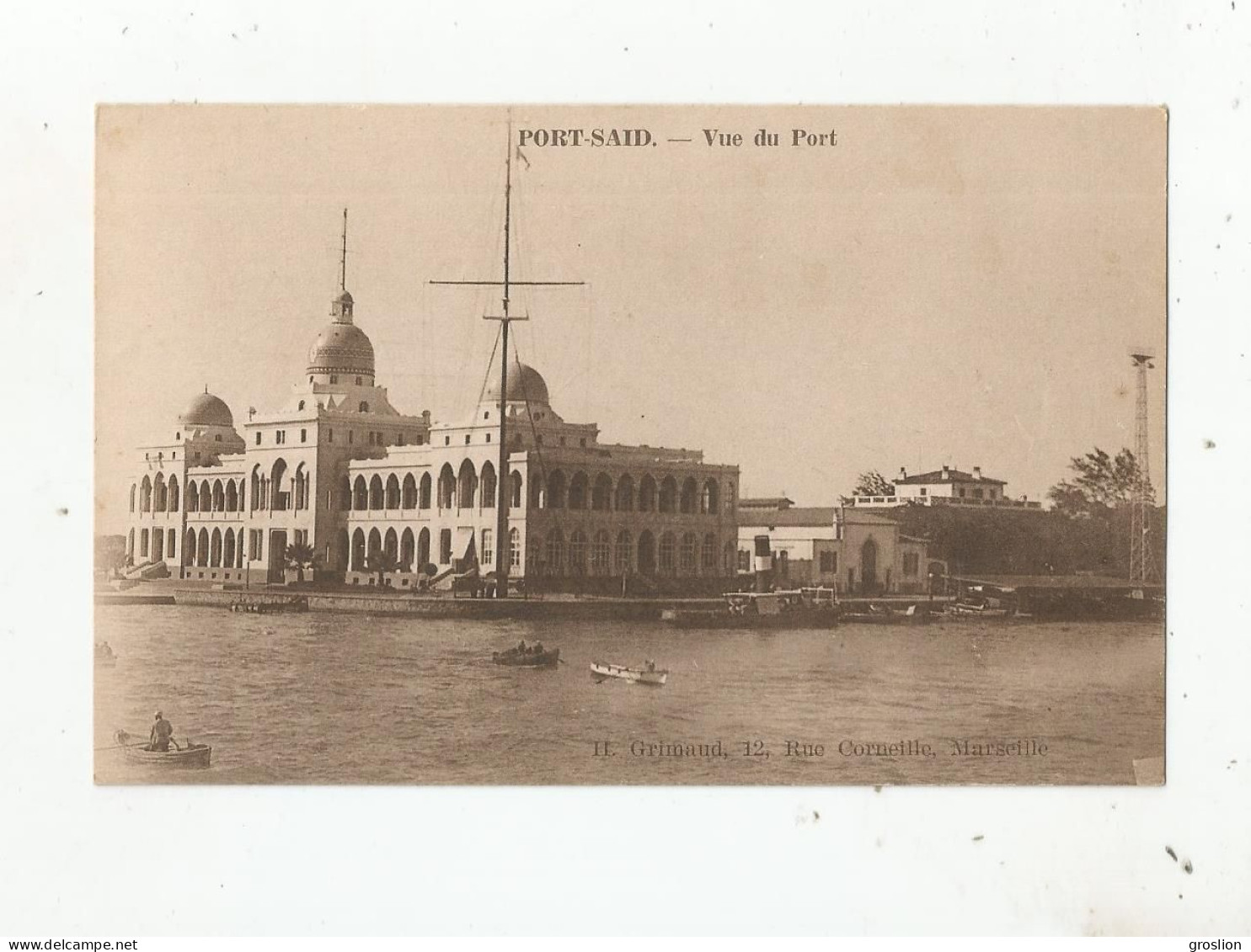 PORT SAID VUE DU PORT - Puerto Saíd