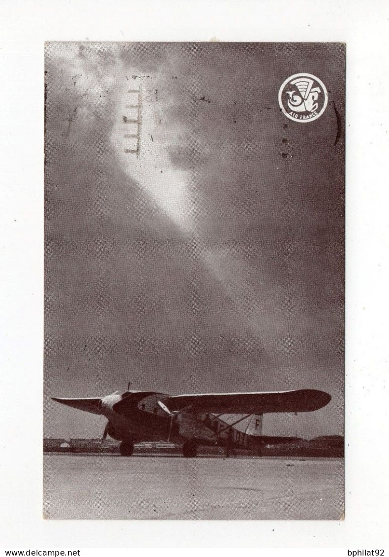 !!! ARGENTINE, CARTE AIR FRANCE PAR AVION DE BUENOS AIRES DU 31/12/1936 POUR PARIS - Briefe U. Dokumente