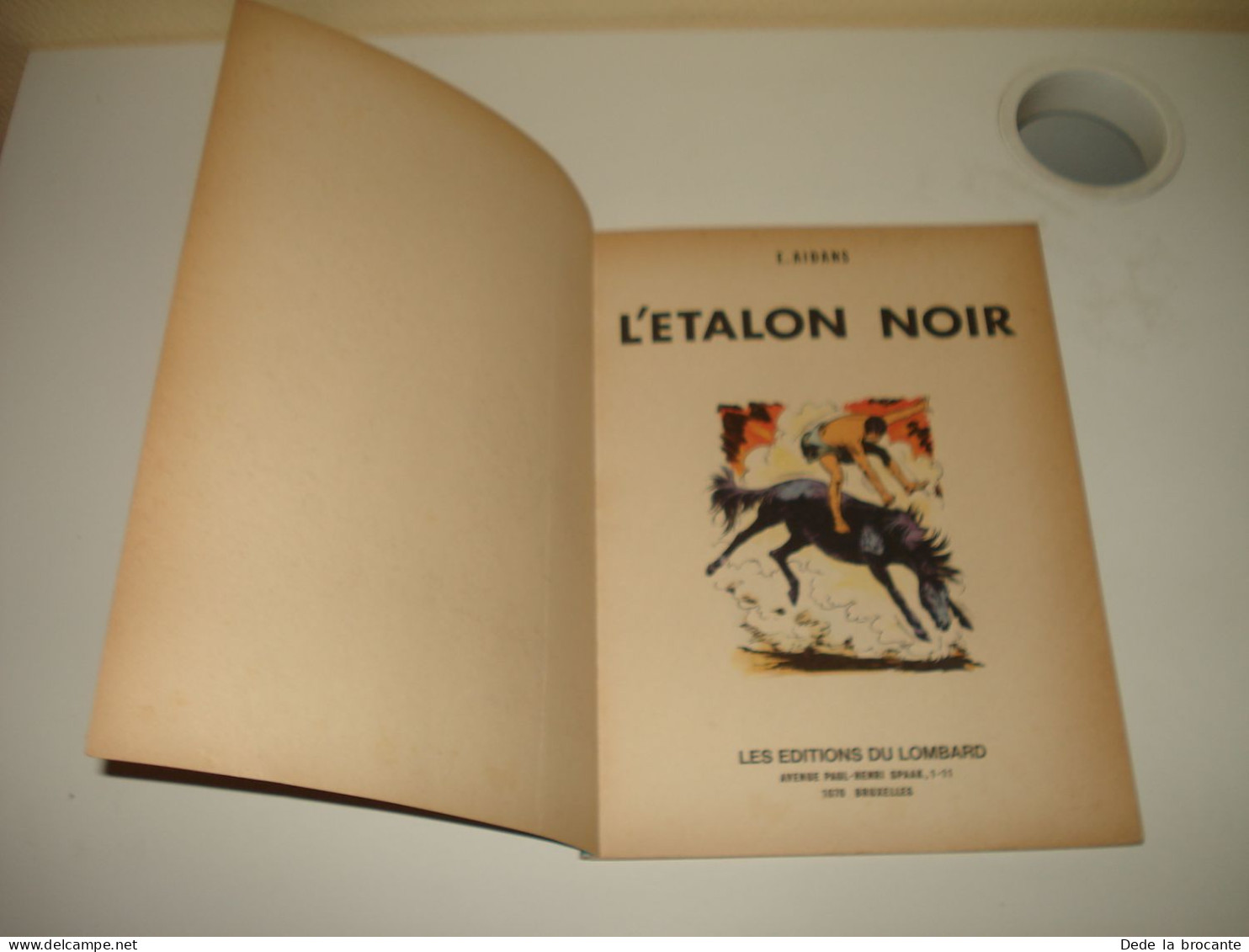 C55 / Tounga  " L'étalon Noir " - Collection Jeune Europe 71 - EO De 1971 - Autres & Non Classés