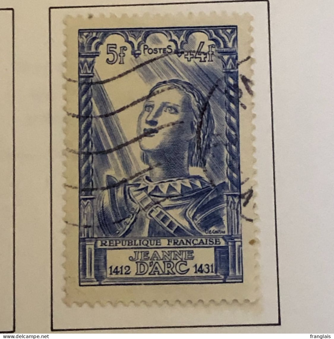 Timbre 768 Jeanne D'Arc, Oblitéré - Usados