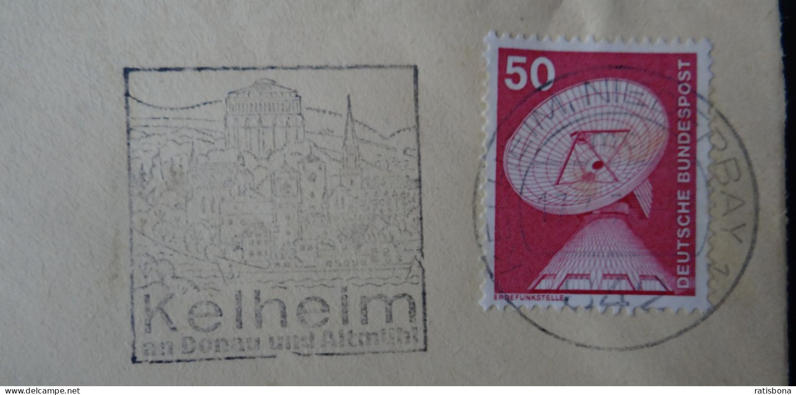 8420 Kelheim - Allg. Werbestempel - Brief Von Der  Wirtschaft Klösterl - Maschinenstempel (EMA)
