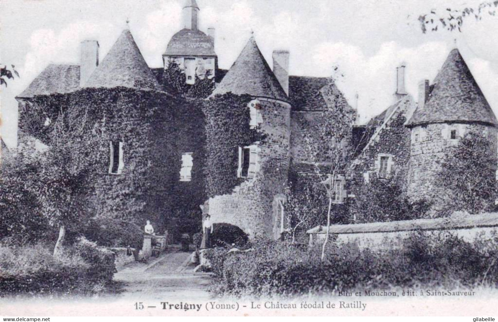 89 - Yonne -  TREIGNY -  Le Chateau Feodal De Ratilly - Treigny