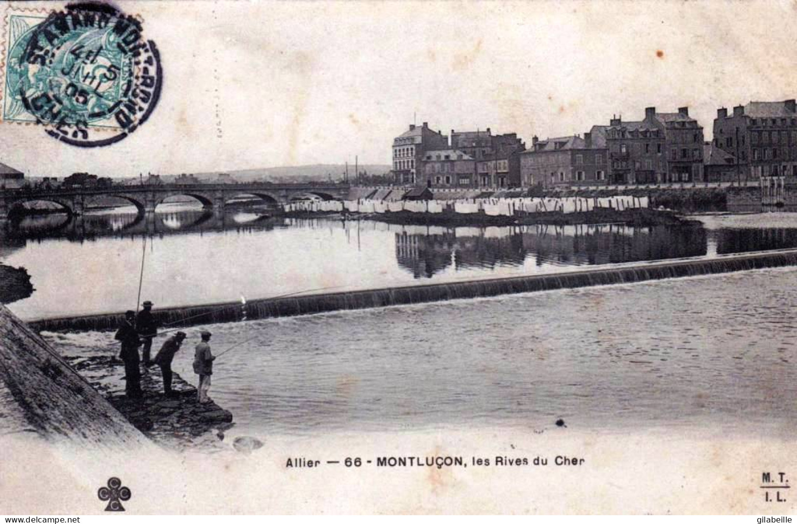 03 - Allier -  MONTLUCON -  Les Rives Du Cher - Montlucon