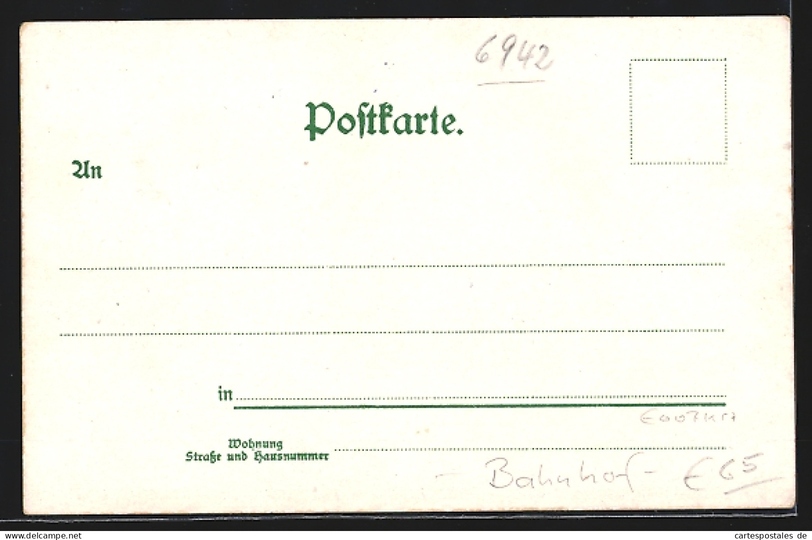 Lithographie Mörlenbach I. Od., Gasthaus Zum Bahnhof, Bahnhof Mit Einfahrendem Zug  - Sonstige & Ohne Zuordnung