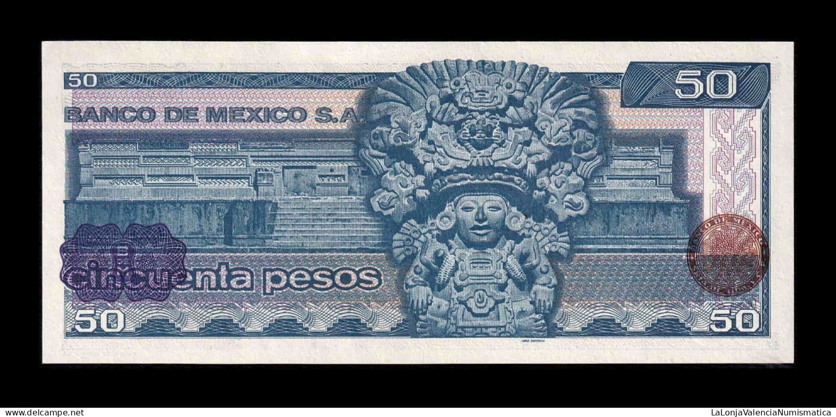 México 50 Pesos 1981 Pick 73 Serie KZ Sc Unc - Mexiko