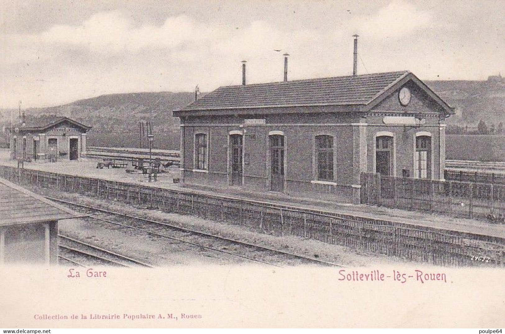 La Gare : Vue Intérieure - Sotteville Les Rouen