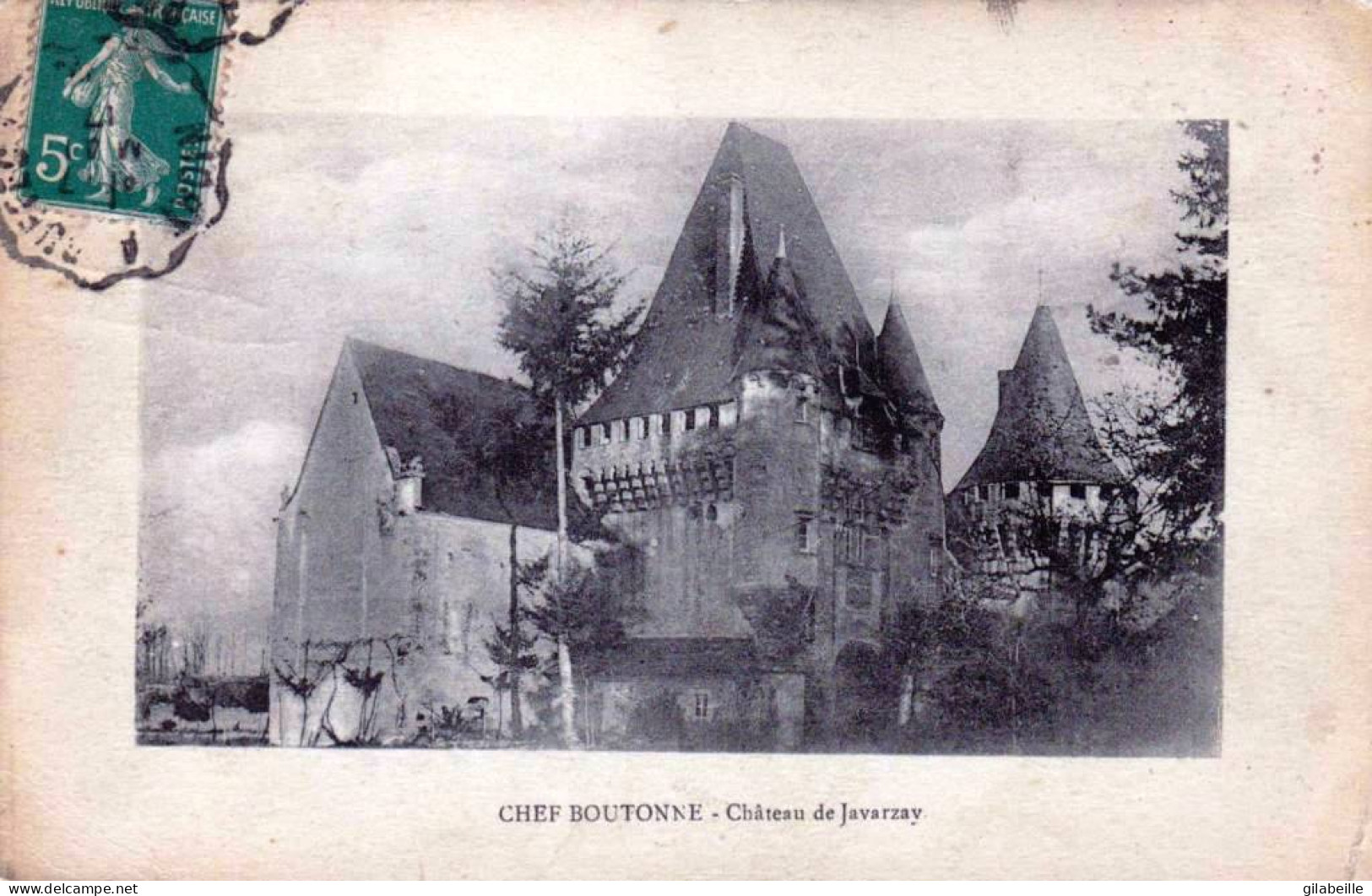 79 - Deux Sevres - CHEF BOUTONNE -  Chateau De Javarzay - Chef Boutonne