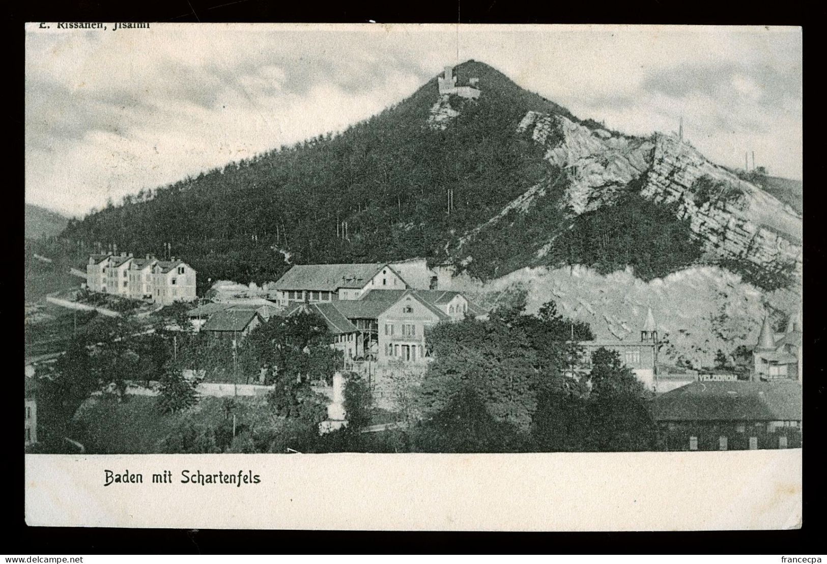 14432 - SUISSE -  BADEN Mit SCHARTENFELS - Baden