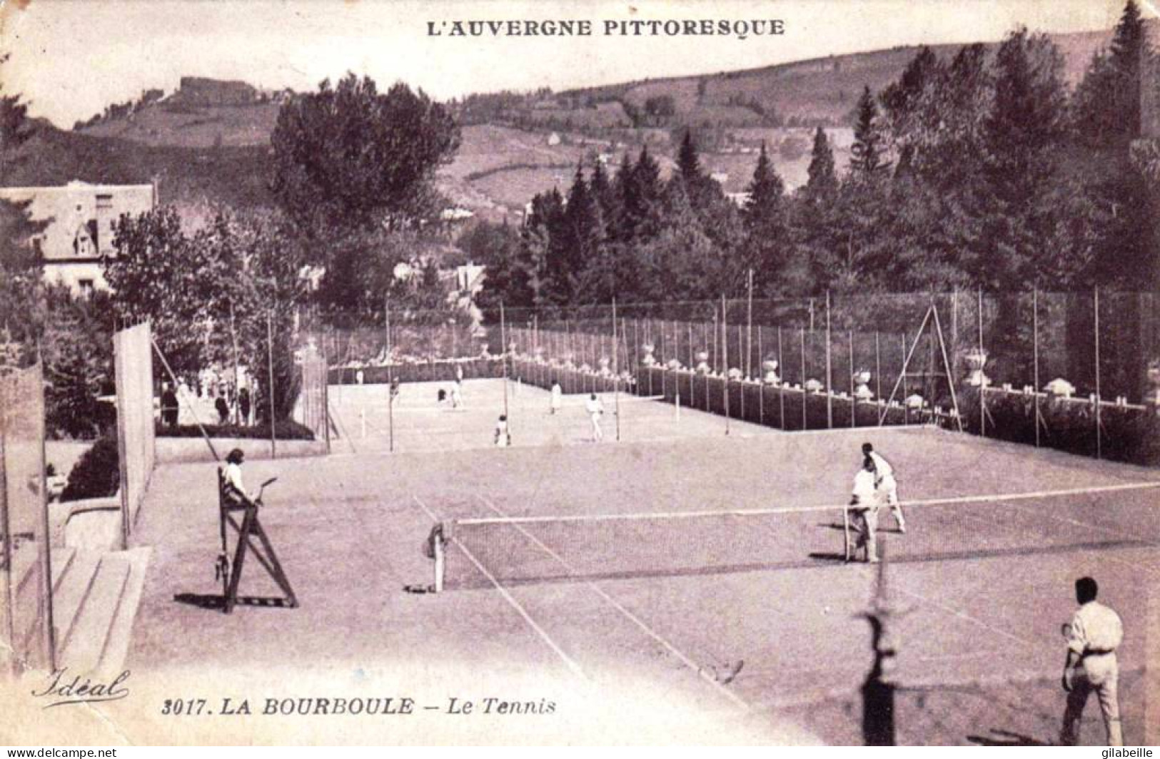 63 - Puy De Dome -  LA BOURBOULE -  Le Tennis - La Bourboule