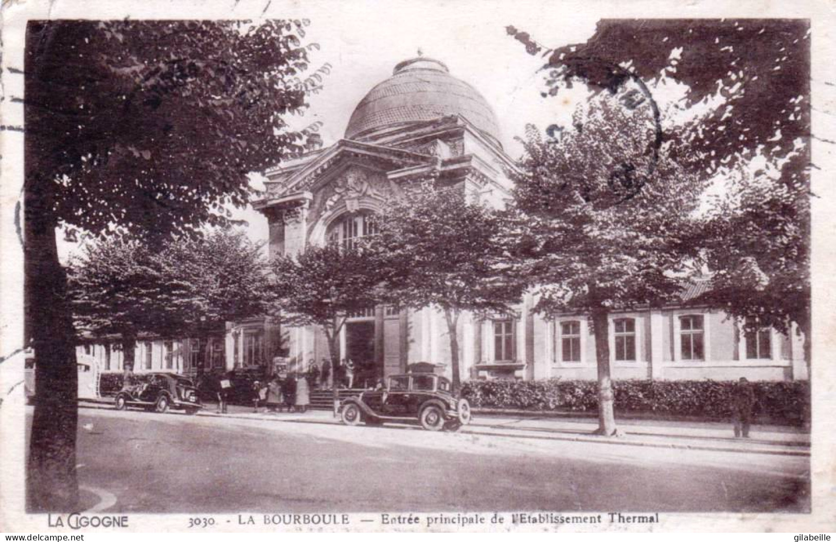 63 - Puy De Dome -  LA BOURBOULE  - Entrée Principale De L'établissement Thermal - La Bourboule