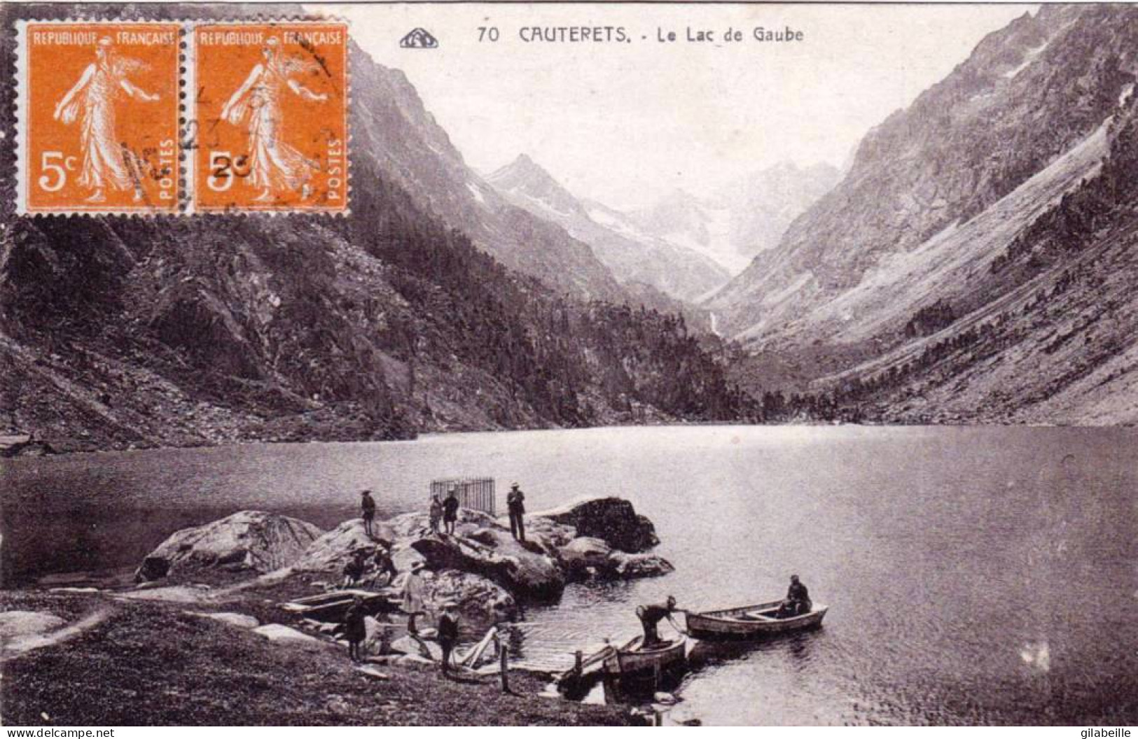 65 - Hautes Pyrenées -  CAUTERETS -  Le Lac De Gaube - Cauterets