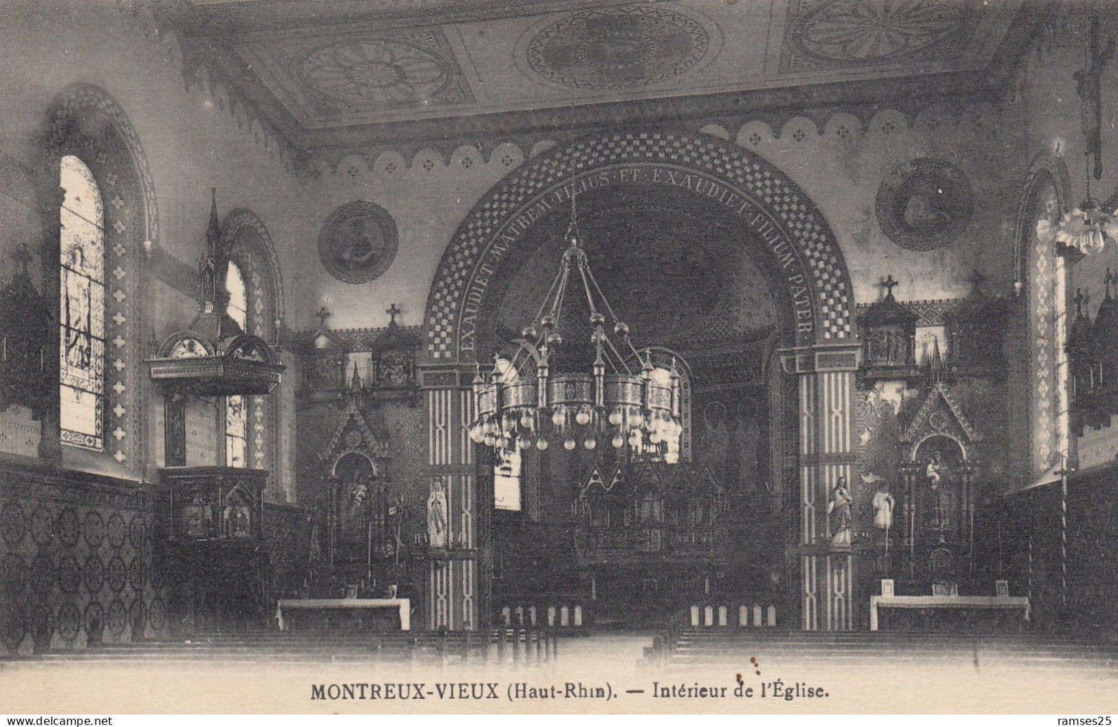 (265) CPA  Montreux Vieux  Intérieur De L' église - Altri & Non Classificati