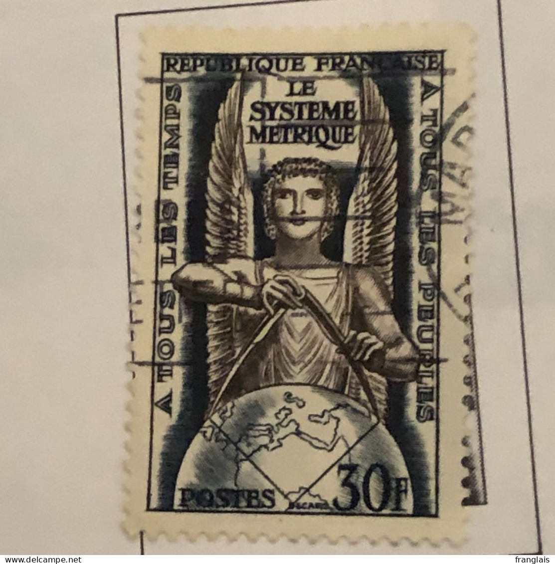 Timbre 998 Système Métrique, Oblitéré - Used Stamps