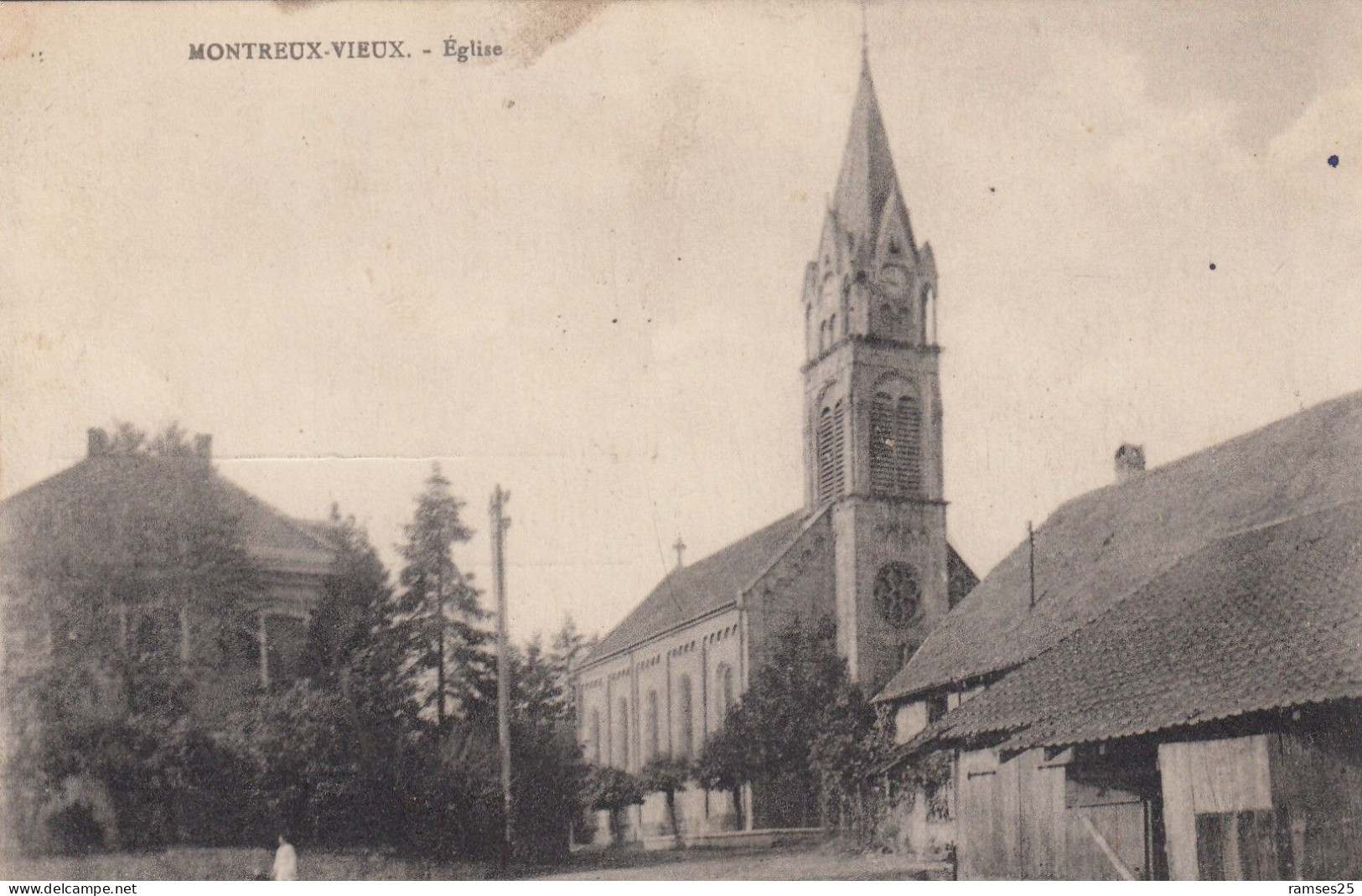 (265) CPA  Montreux Vieux  église - Altri & Non Classificati