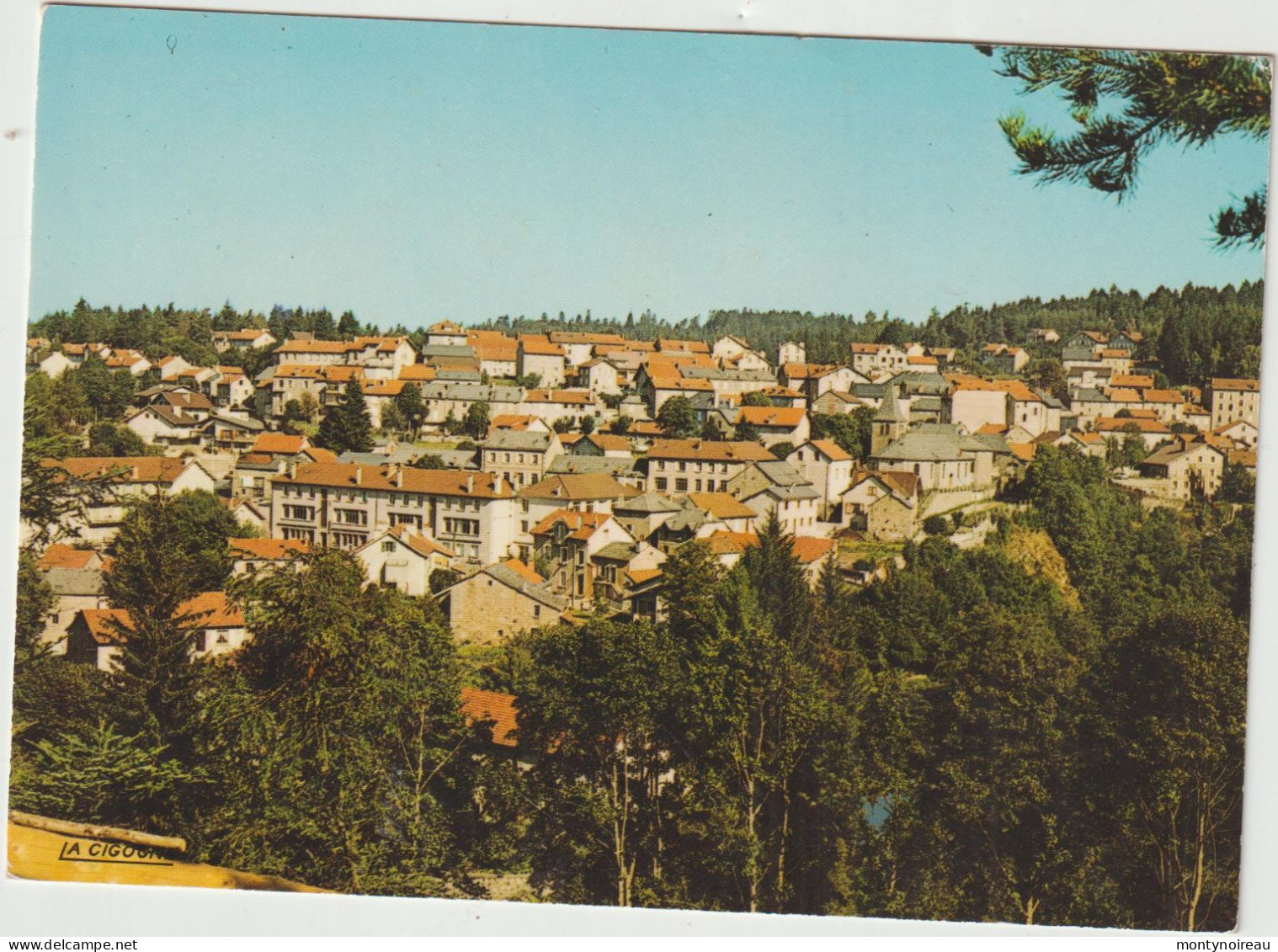 Haute Loire : LE CHAMBON  Sur  LIGNON  : Vue - Le Chambon-sur-Lignon