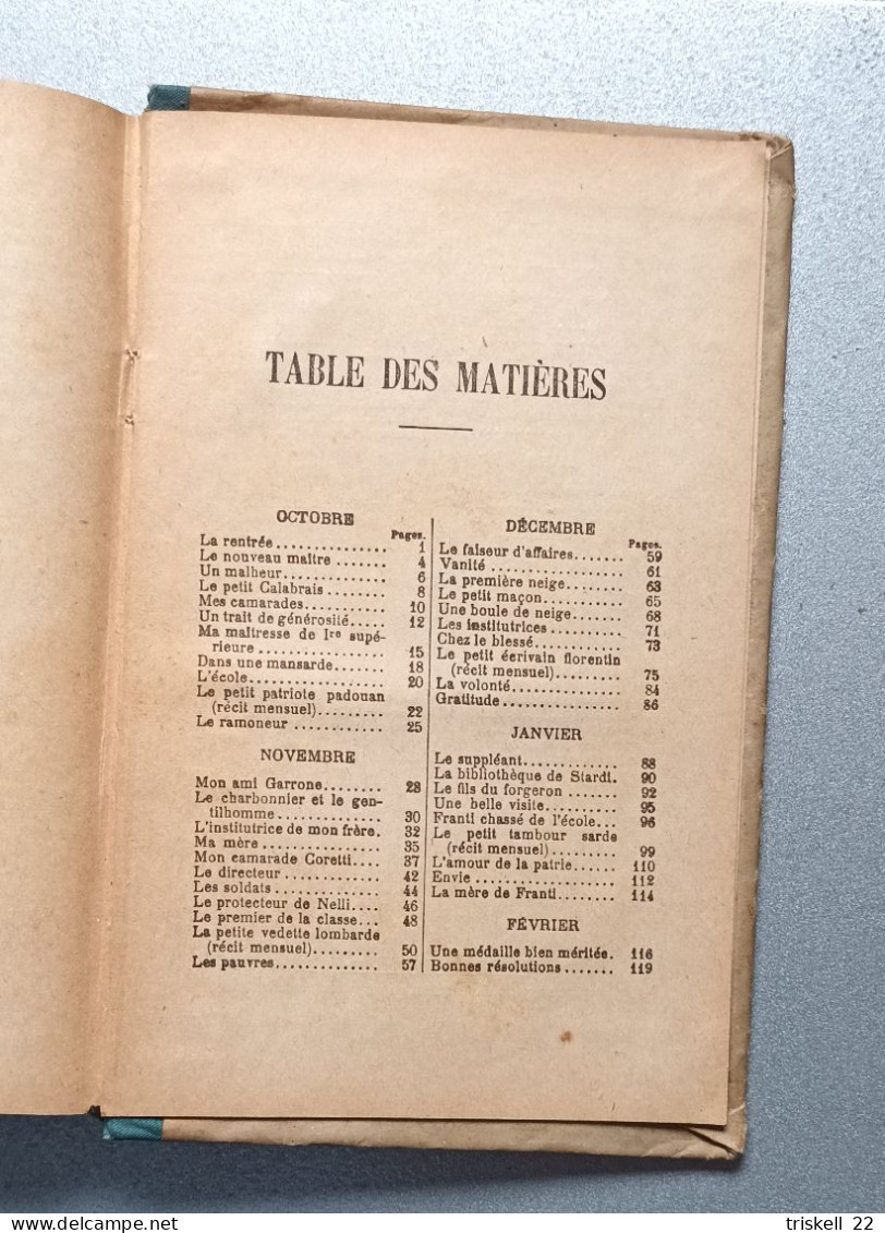 Grands Coeurs - Ed. De Amicis - Edition Ch. Delagrave  (non daté)