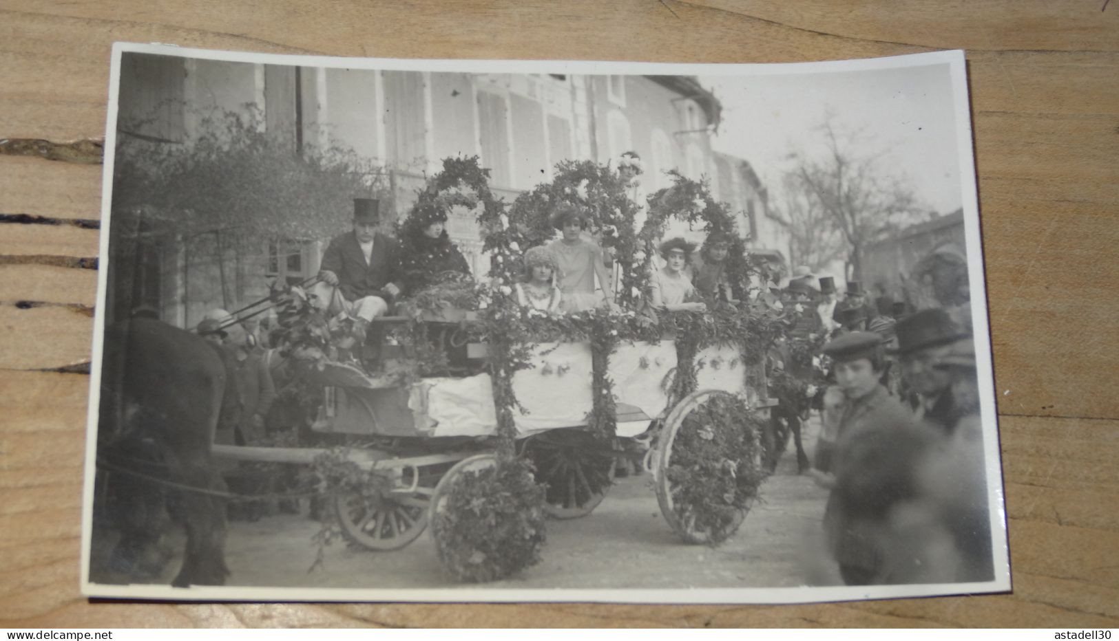 Carte Photo De Cavalcade A Identifier  ................18713 - To Identify