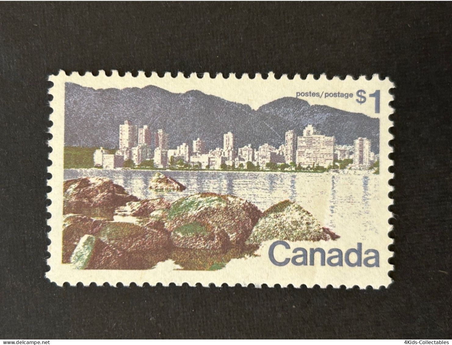 CANADA Scott # 600 Iv (Short $ Flaw. & Dot After Postes) VF MNH** (small Crease In Back) - Unused Stamps