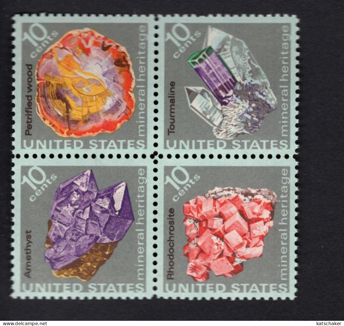 199973352 1974  SCOTT 1541A (XX) POSTFRIS MINT NEVER HINGED - MINERAL HERITAGE - Ungebraucht