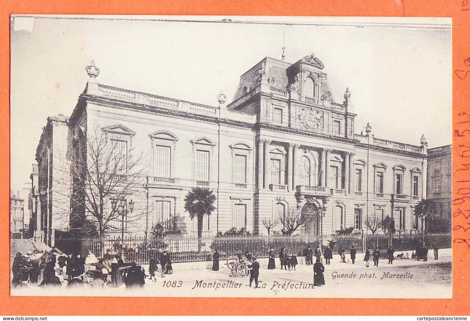 10072 / ⭐ ( Etat Parfait ) MONTPELLIER 34-Hérault La Prefecture 1910s Edition GUENDE Photo Marseille N° 1083 - Montpellier