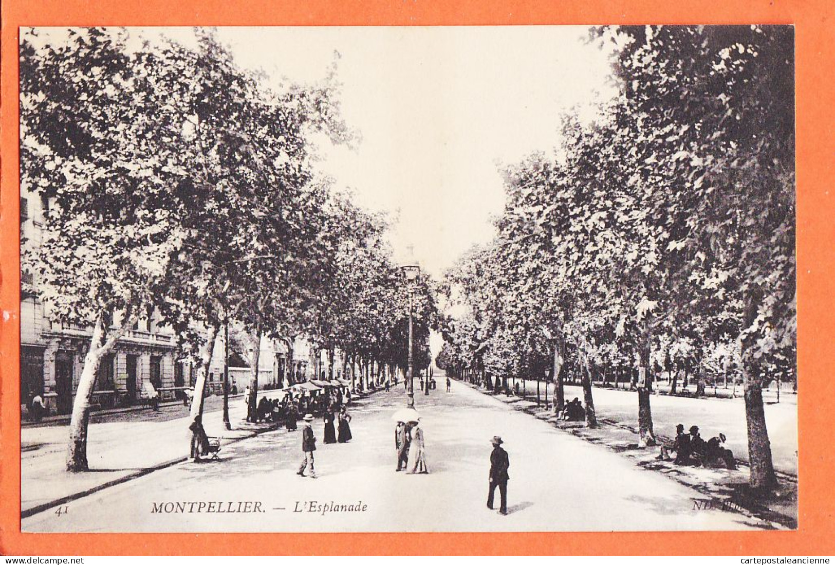 10090 ● MONTPELLIER 34-Hérault L'Esplanade 1910s NEURDEIN ND-41 - Montpellier