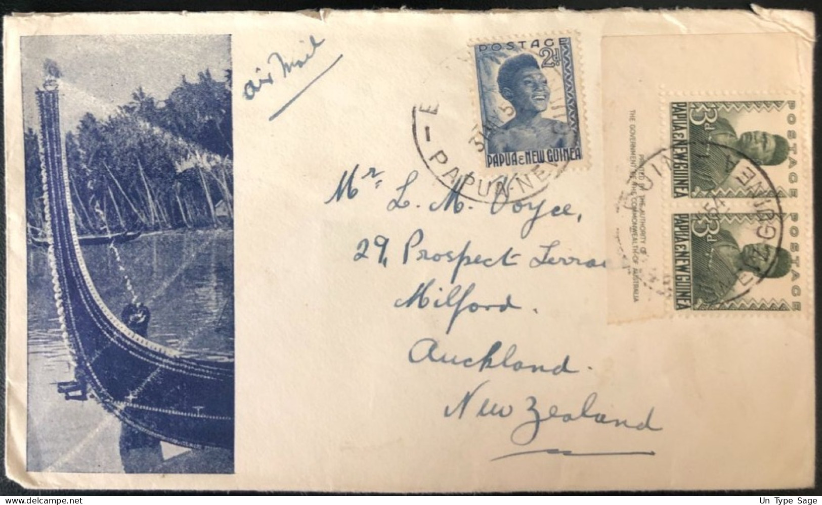 Papouasie-Nouvelle-Guinée, Divers Sur Enveloppe De BUIN - (B2330) - Papoea-Nieuw-Guinea