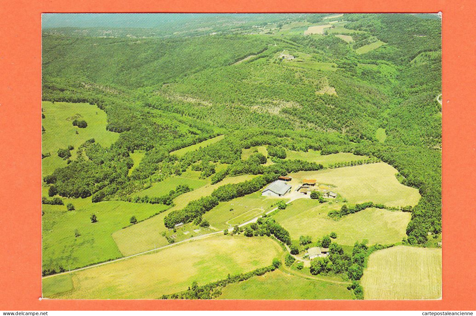 10205 ● SAINT-BEAUZILE Commune CASTELNAU-de-MONTMIRAIL 81-Tarn Ferme Equestre De LA GRESINE Vue Aérienne 1980s St - Castelnau De Montmirail