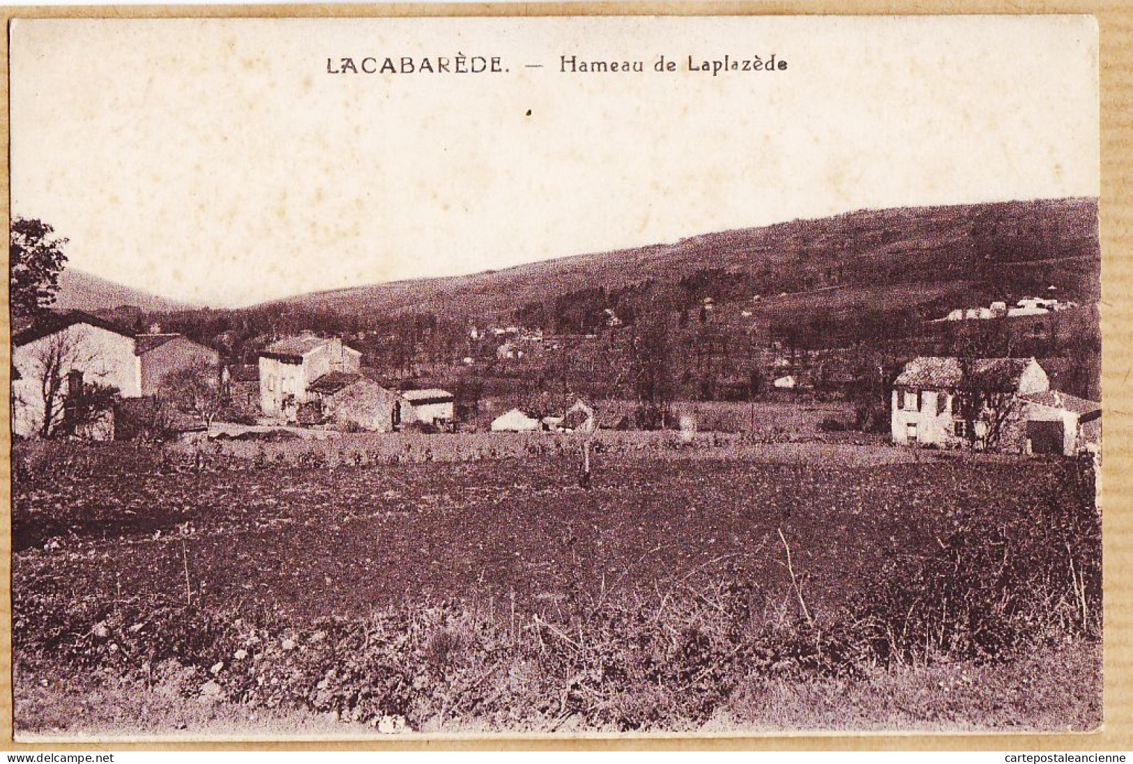 10233 ● LACABAREDE Tarn Hameau De LAPLAZEDE 1920s Phototypie COMBIER - Other & Unclassified