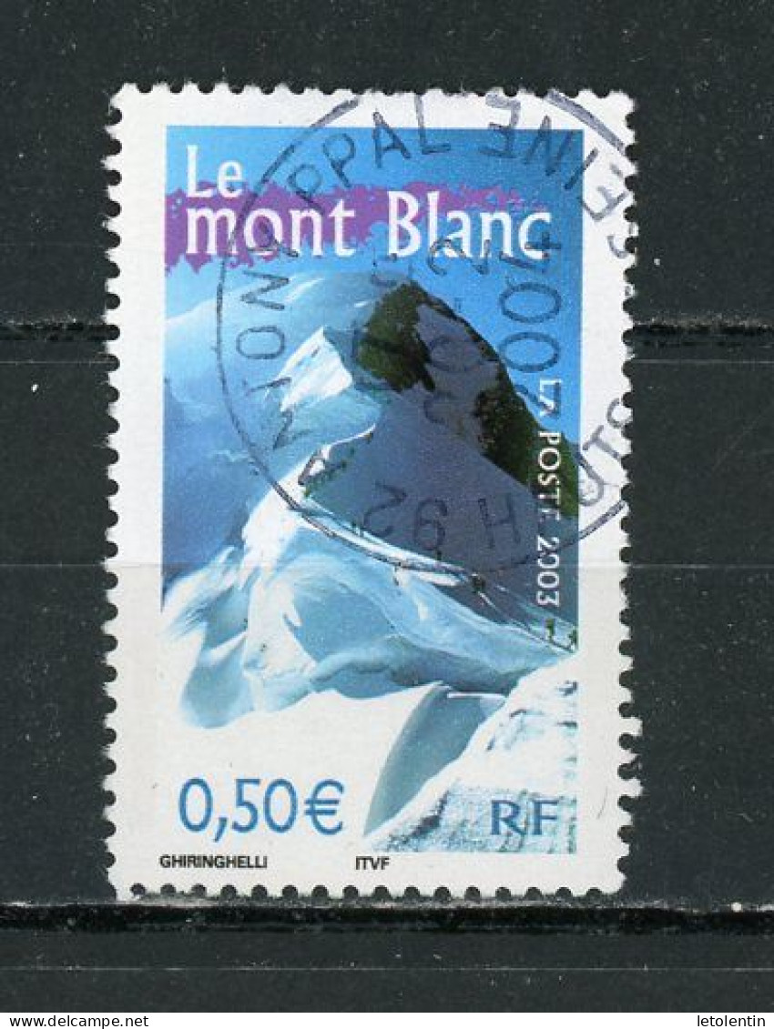 FRANCE - LE MONT BLANC -  N° Yvert 3602 Obli.ronde De “ANTONY De 2004” - Usados