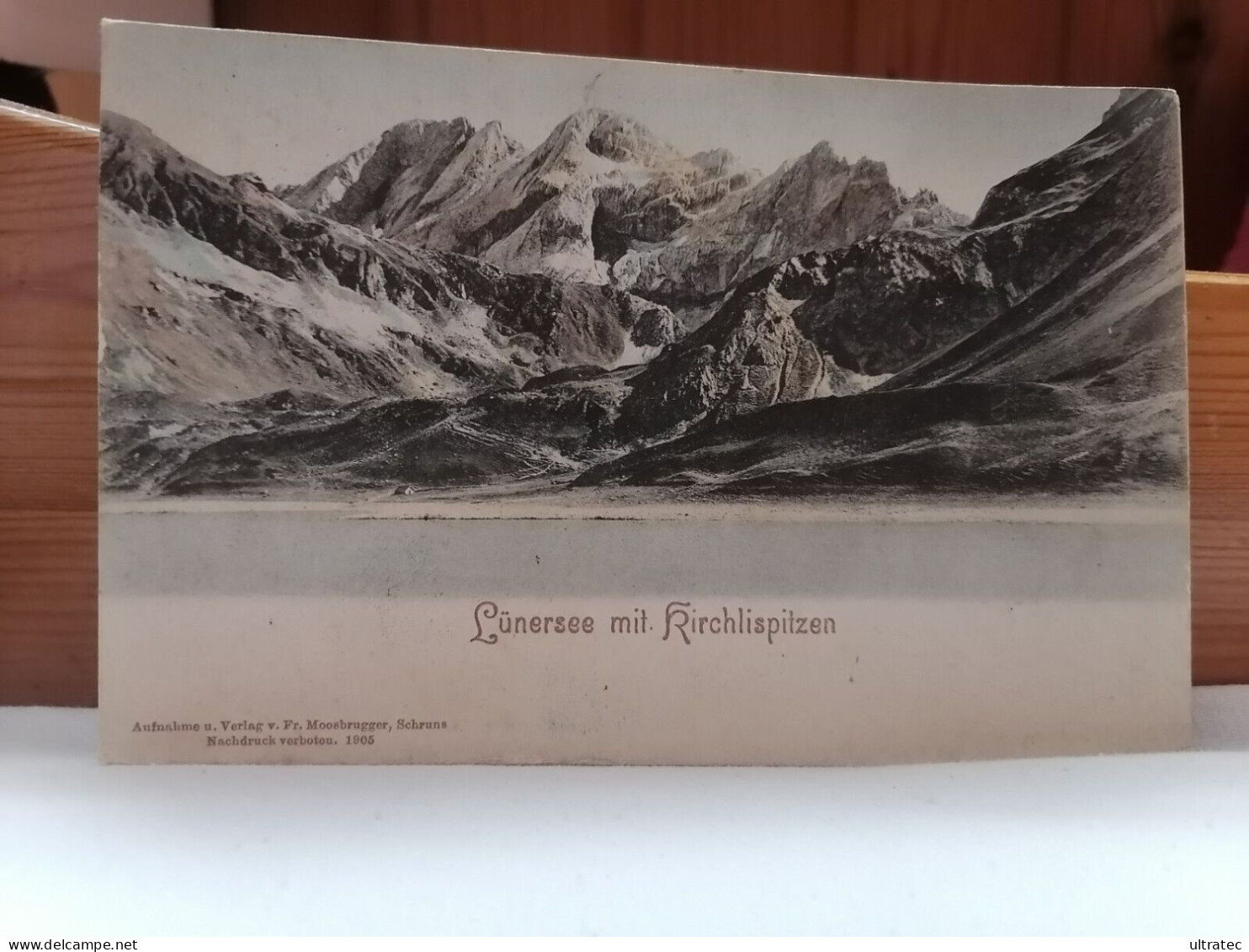 AK "LÜNERSEE BLUDENZ 1907 VORARLBERG" SCHÖNE ALTE POSTKARTE VINTAGE ANTIK ANSICHTSKARTE TOP ZEITDOKUMENT  GUT ERHALTEN - Bludenz