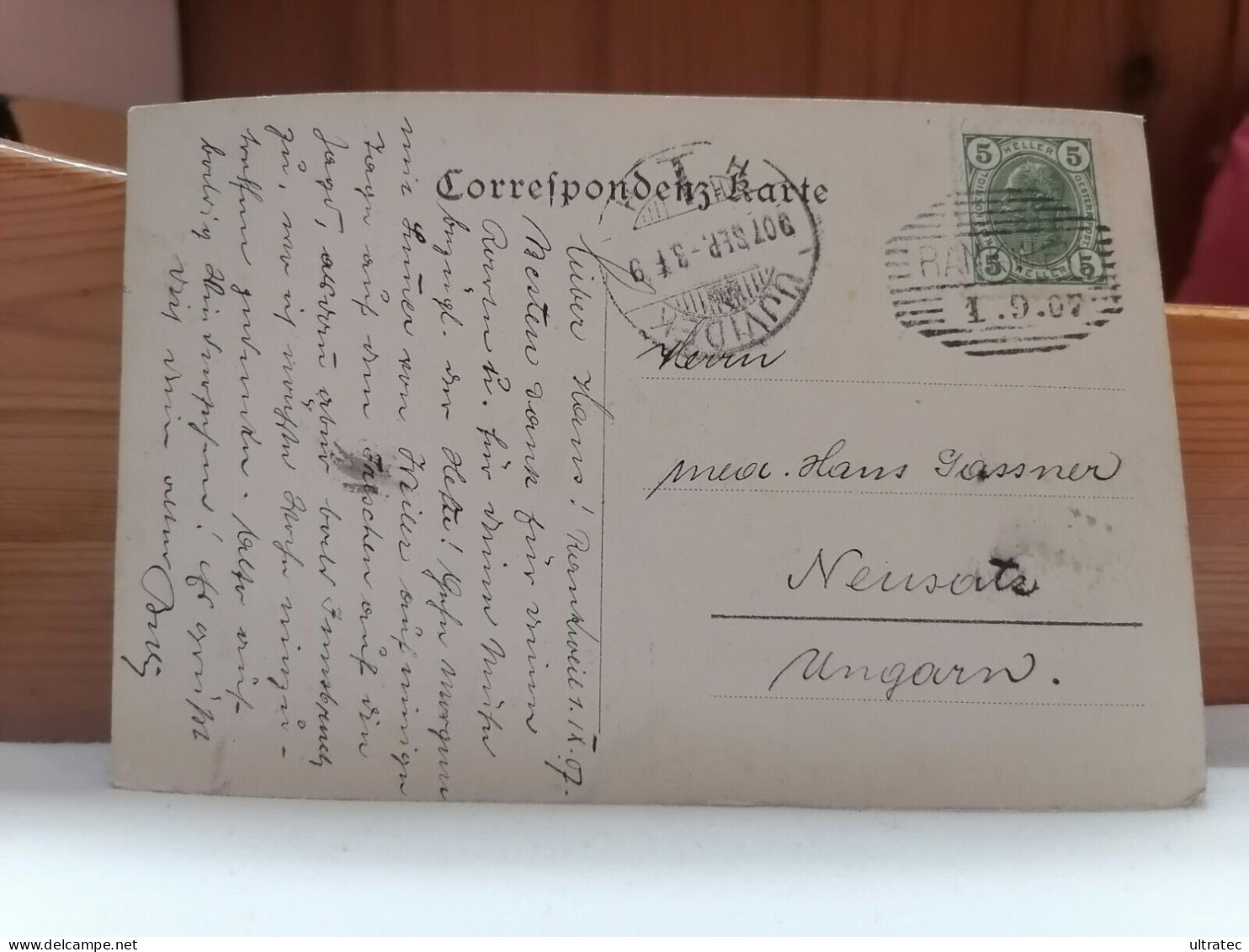 AK "LÜNERSEE BLUDENZ 1907 VORARLBERG" SCHÖNE ALTE POSTKARTE VINTAGE ANTIK ANSICHTSKARTE TOP ZEITDOKUMENT  GUT ERHALTEN - Bludenz