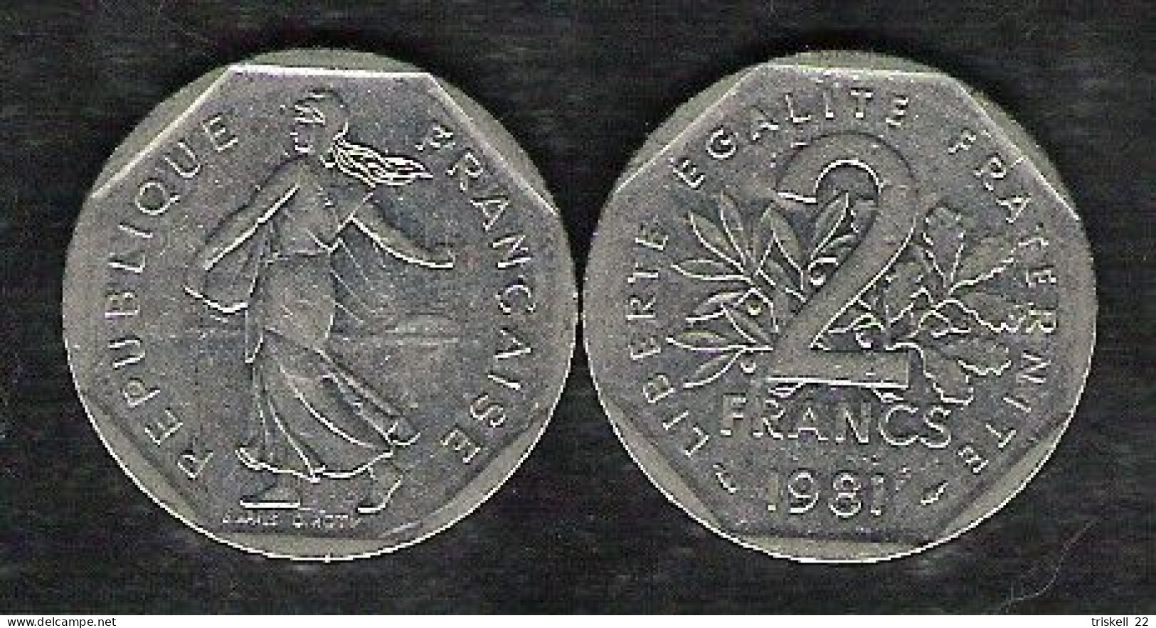 Monnaie 2 Fr Semeuse - 1981 - Sonstige & Ohne Zuordnung