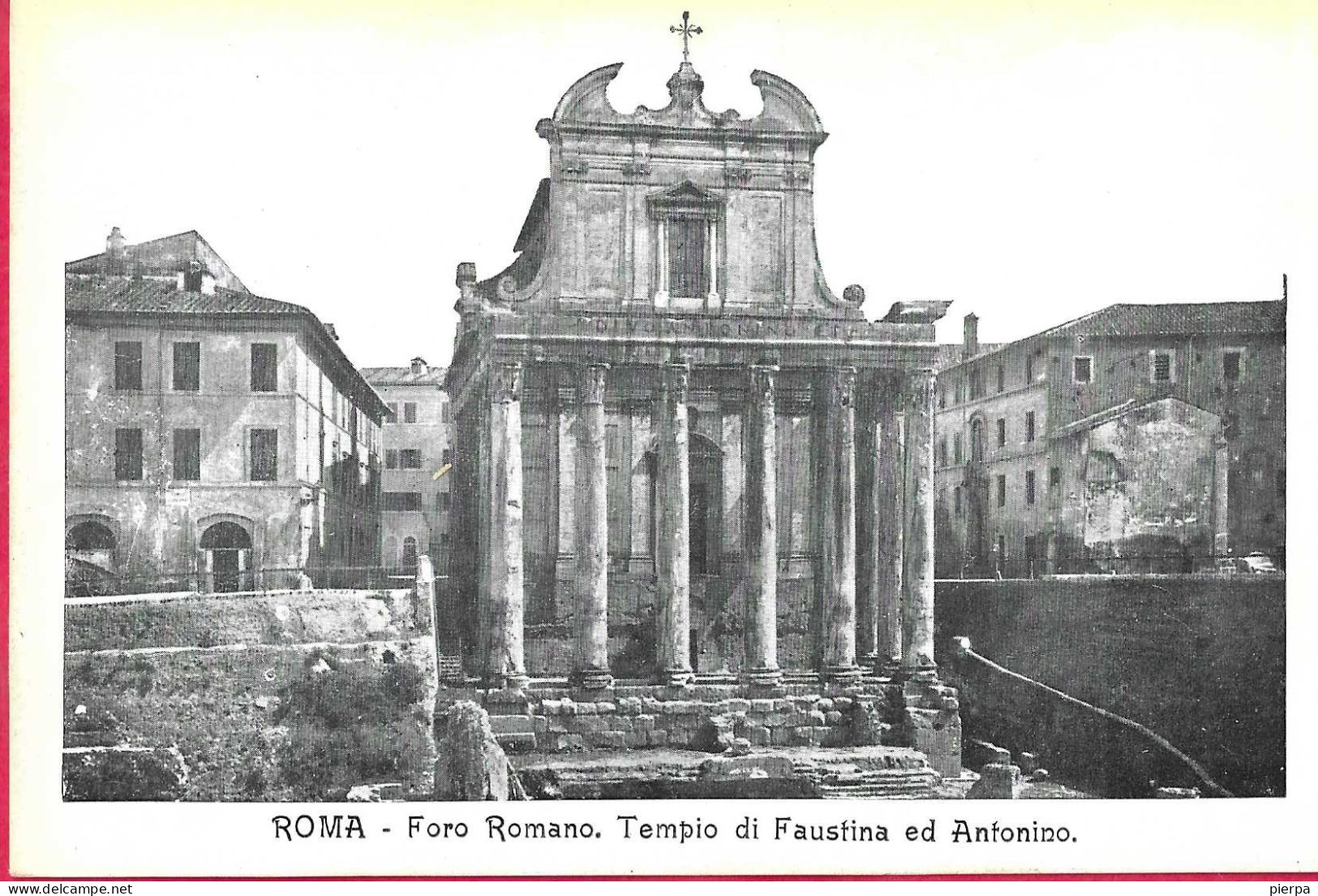 ROMA - TEMPIO DI FAUSTINA - FORMATO PICCOLO - NUOVA - Andere Monumenten & Gebouwen