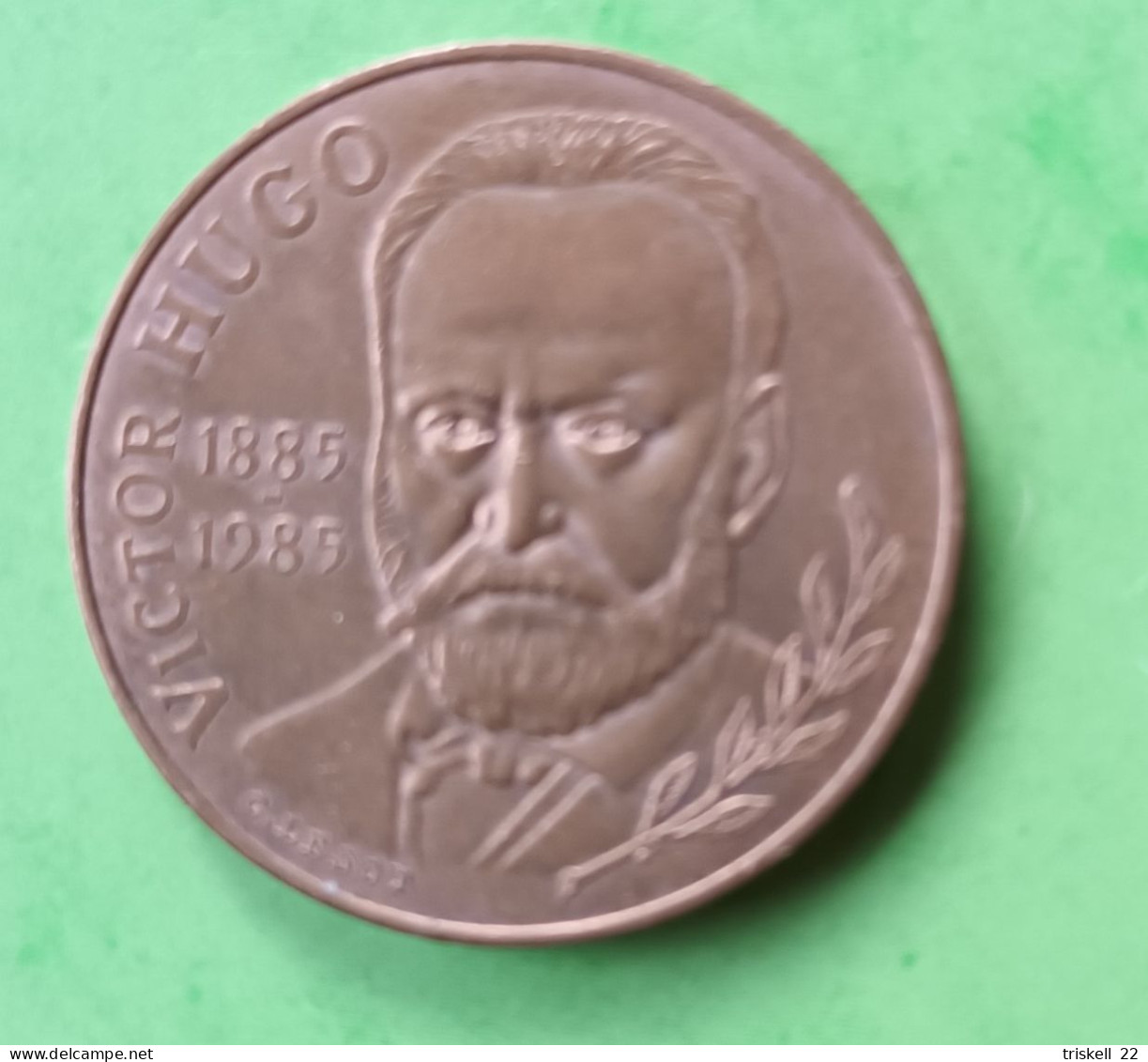 Monnaie 10 Fr Victor Hugo - 1985 - Sonstige & Ohne Zuordnung