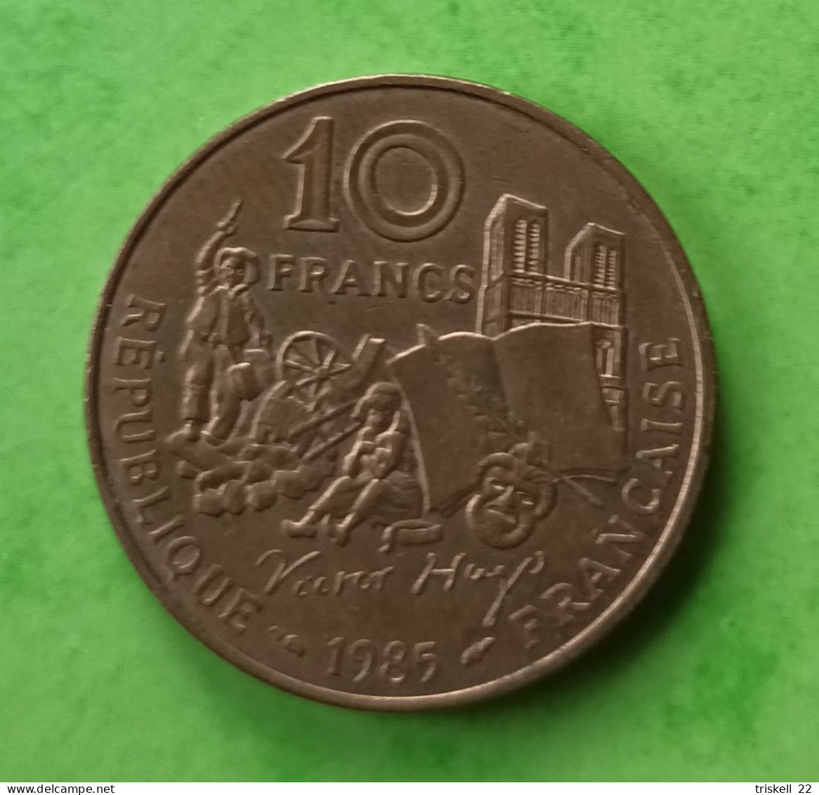 Monnaie 10 Fr Victor Hugo - 1985 - Andere & Zonder Classificatie