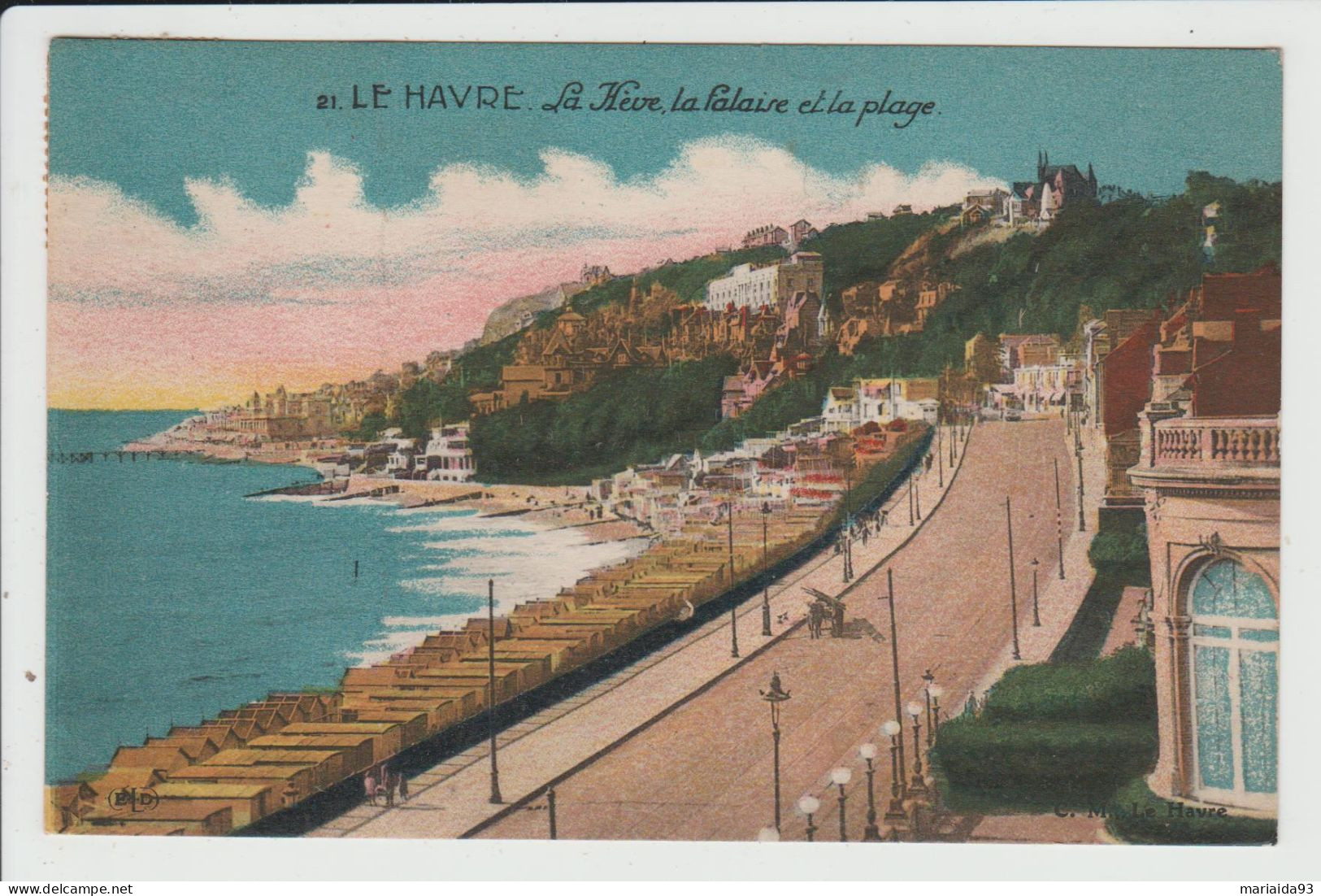 LE HAVRE - SEINE MARITIME - LA HEVE, LA FALAISE ET LA PLAGE - Cap De La Hève