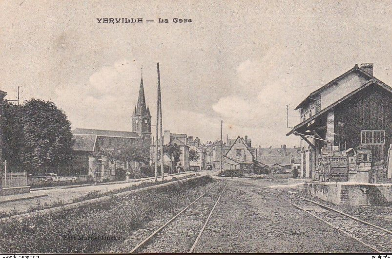 La Gare : Vue Intérieure - Yerville