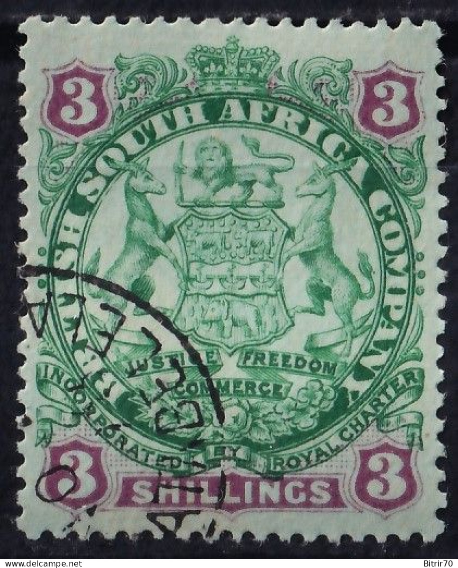 British South Africa Company, 1896 Y&T. 38 - Rodesia Del Sur (...-1964)