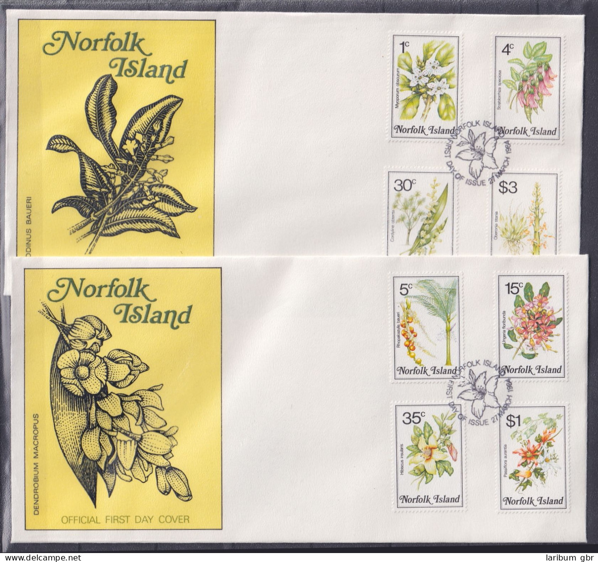 Norfolkinseln FDC 319-334 Als Ersttagsbrief #NK459 - Norfolk Island