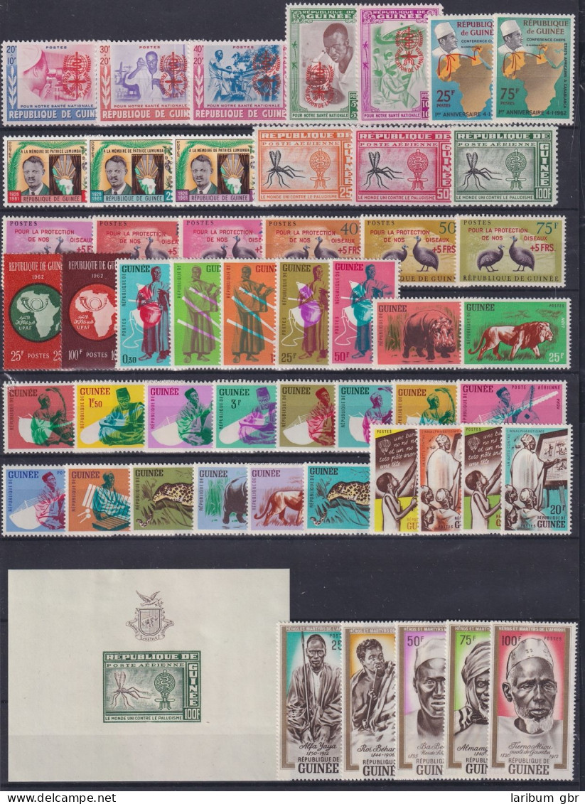 Guinea Jahrgang 1962 Postfrisch #NK470 - República De Guinea (1958-...)