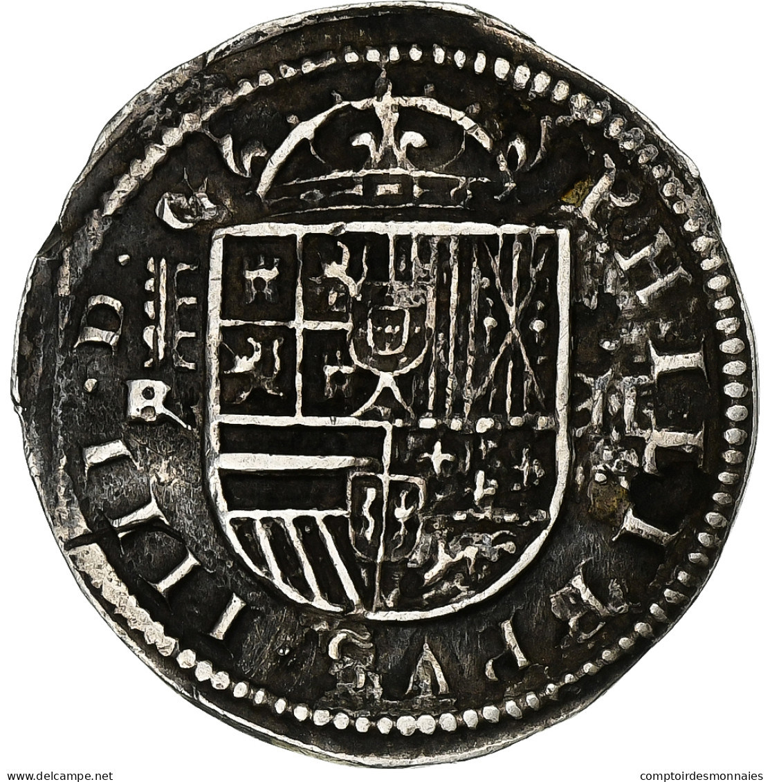 Espagne, Philippe IV, 2 Reales, 1652, Segovia, Argent, TTB+, KM:93.1 - Erstausgaben