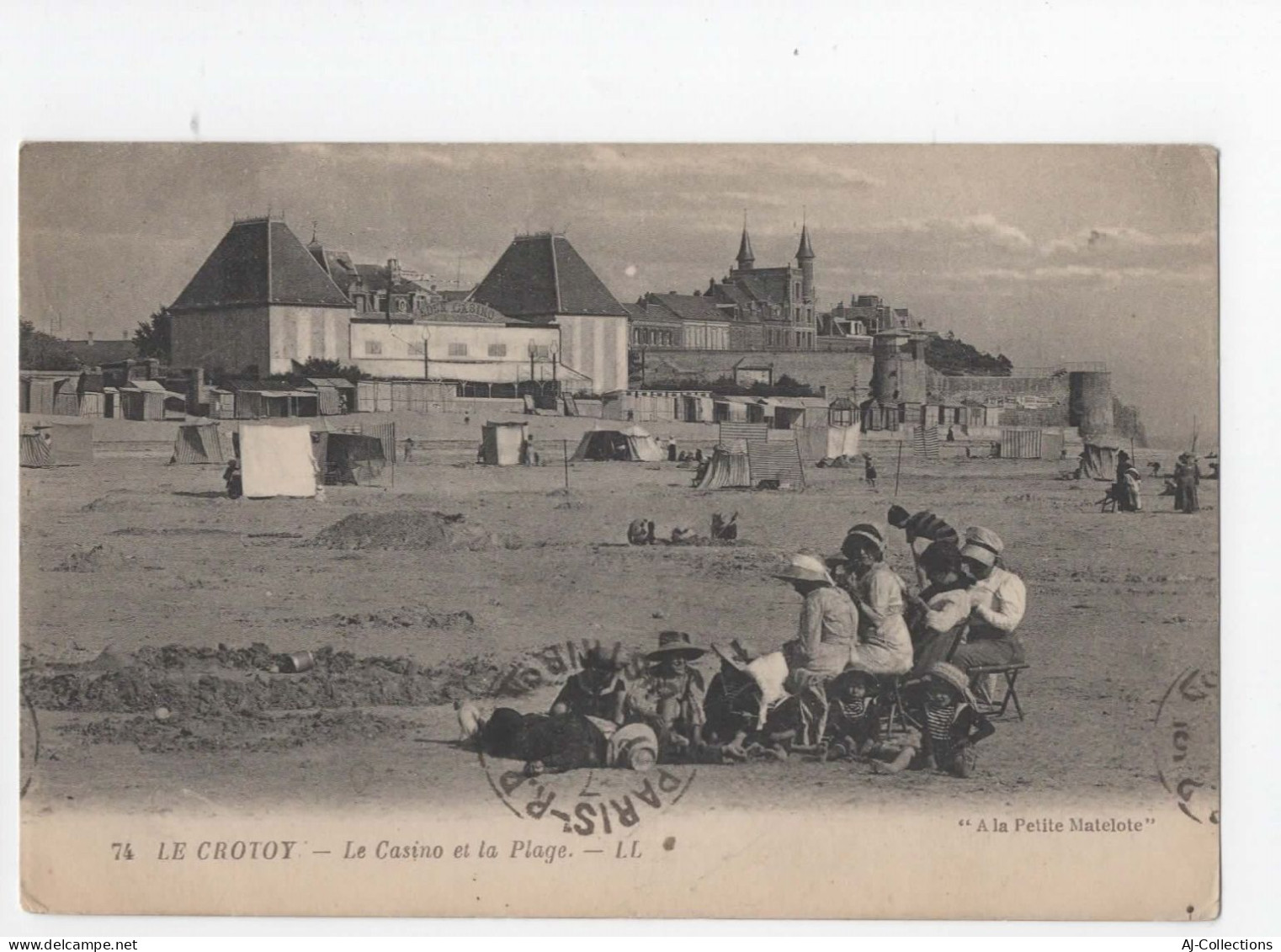 AJC - Le Crotoy - Le Casino Et La Plage - Le Crotoy