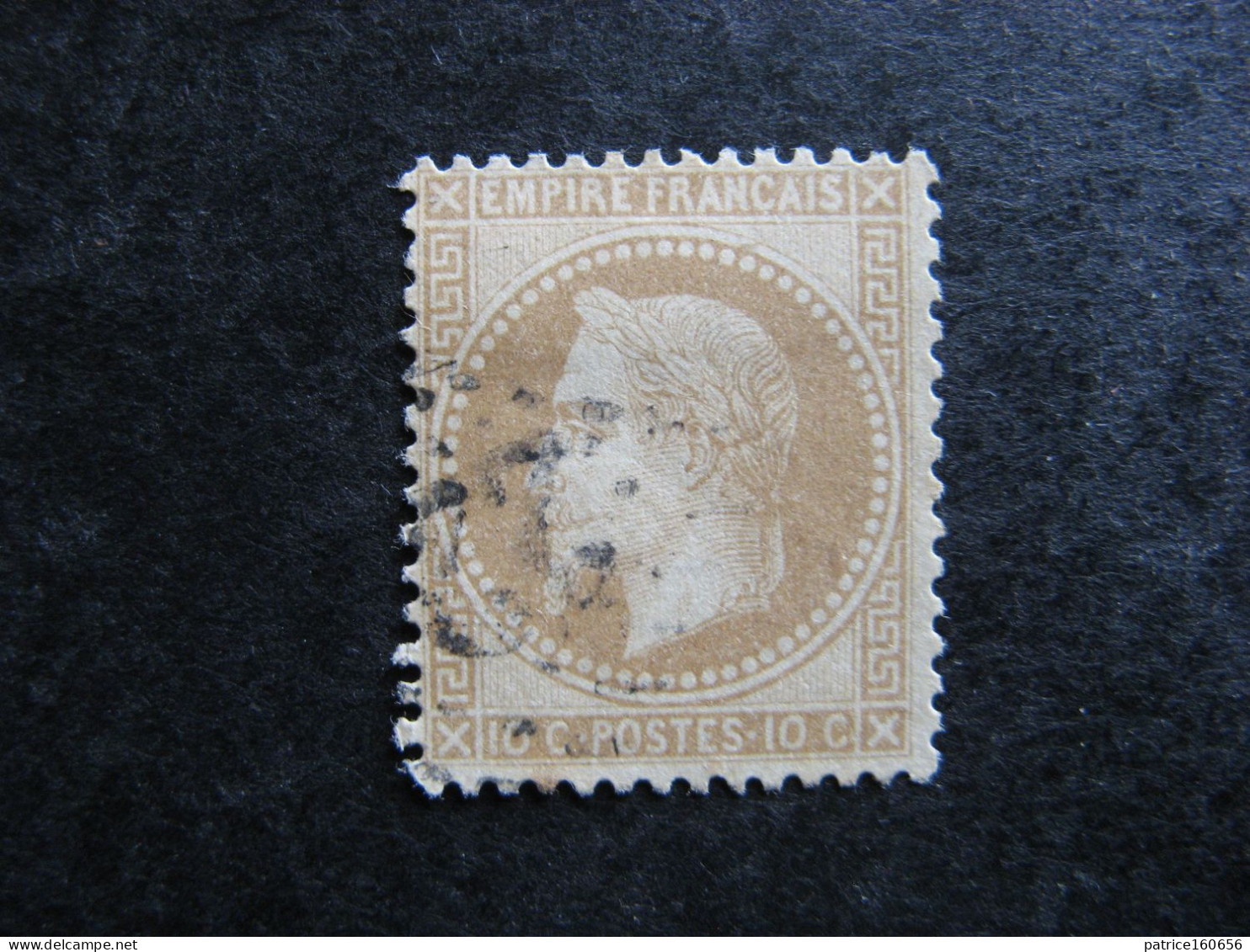 E). TB N° 28B, Oblitéré . - 1863-1870 Napoleon III With Laurels