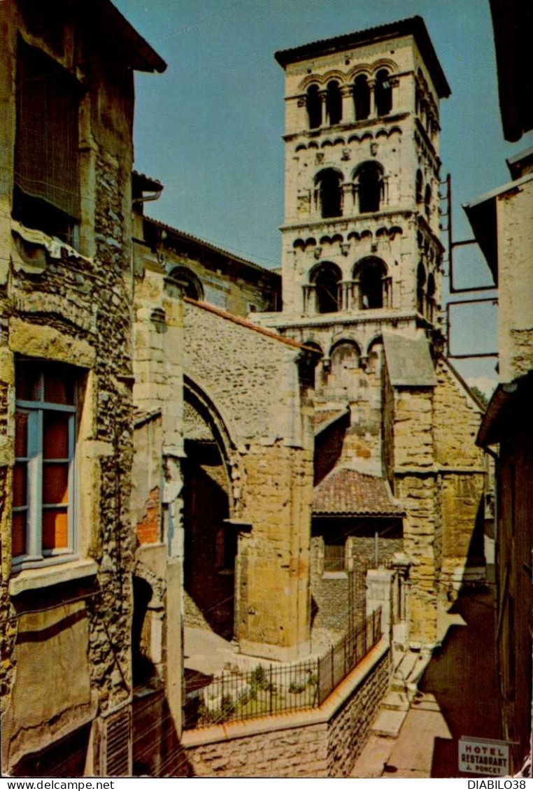 VIENNE-SUR-LE -RHONE      ( ISERE )    EGLISE ROMANE DE SAINT-ANDRE-LE-BAS - Vienne