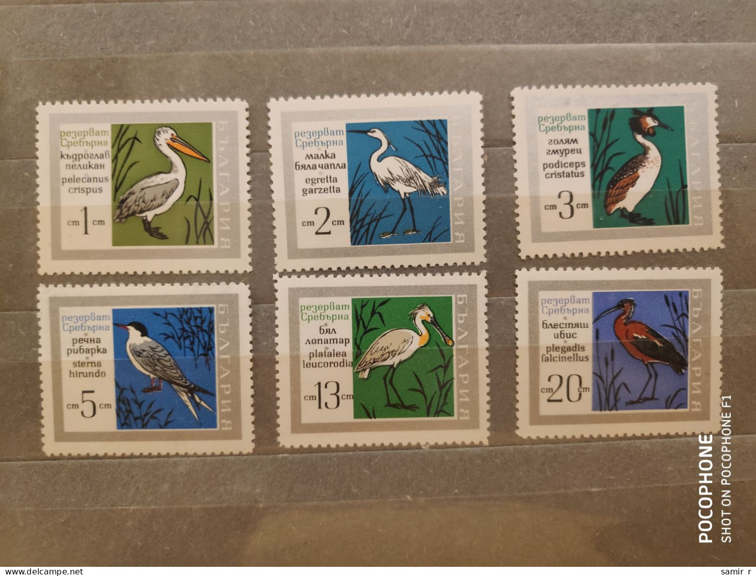 1968	Bulgaria	Birds   (F91) - Nuovi