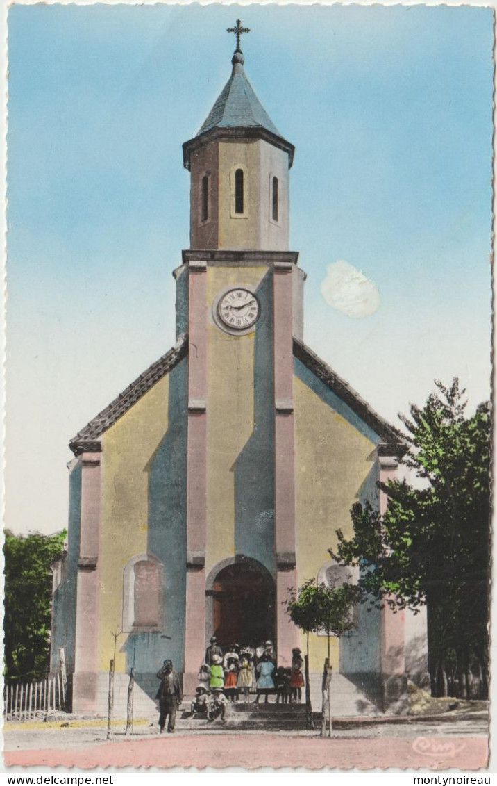 Algérie   :  OUED ZENATI , Constantine : L  église  1959 - Konstantinopel