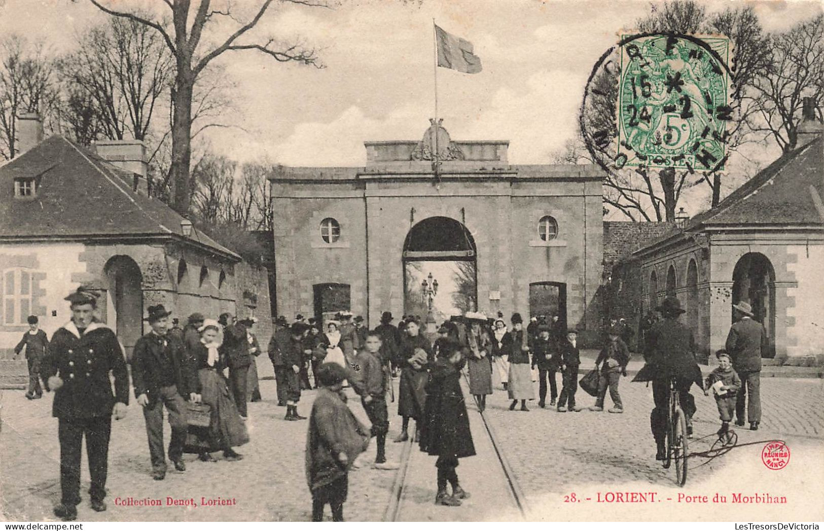 FRANCE - Lorient - Vue Sur La Porte Du Morbihan - Animé - Vue Générale - Carte Postale Ancienne - Lorient