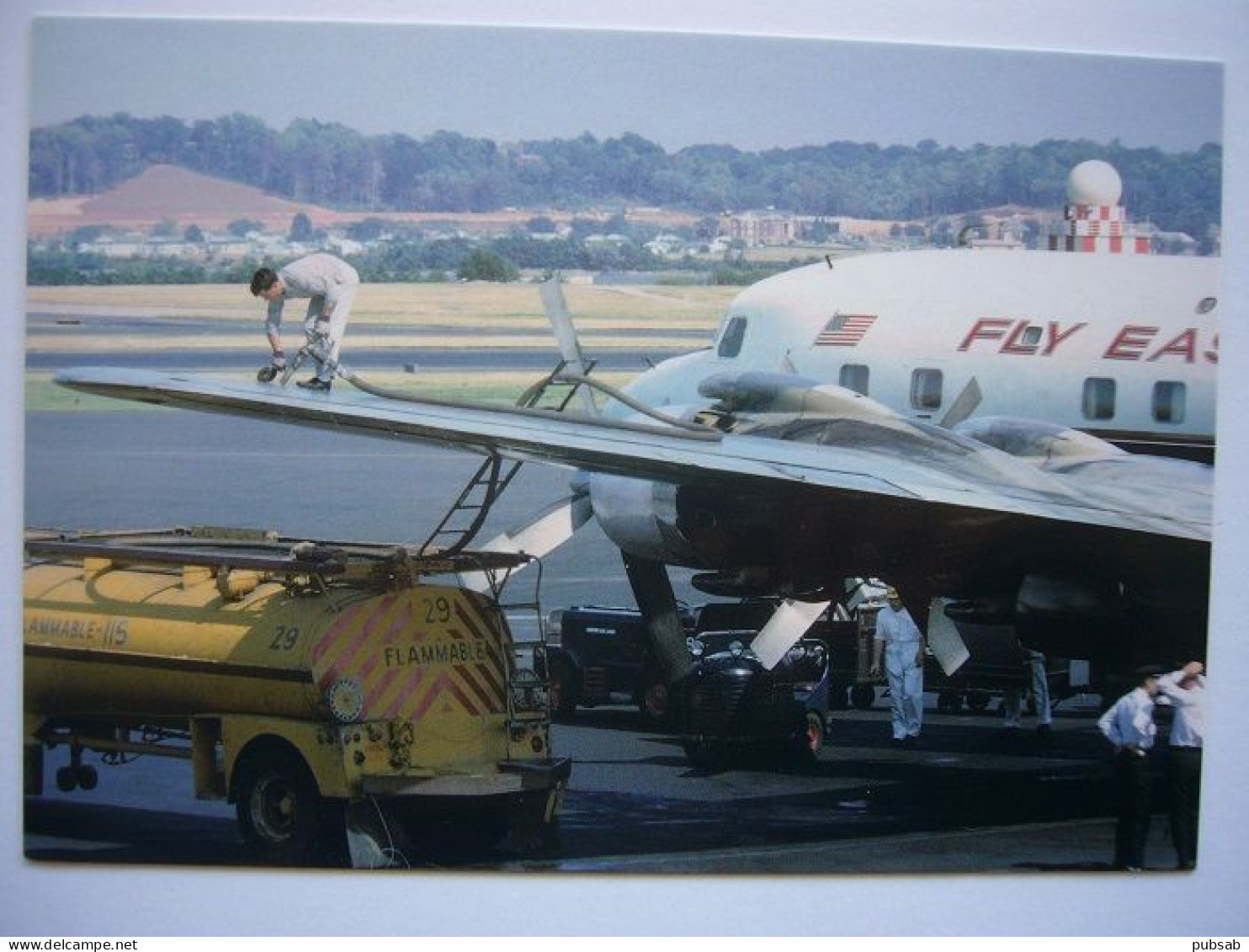 Avion / Airplane / EASTERN  AIRLINES / Douglas DC-6 / Seen At Washington Airport / Aéroport / Flughafen - 1946-....: Era Moderna